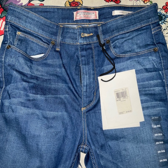 Guess Originals Blue Skinny Jeans - Picture 6 of 6